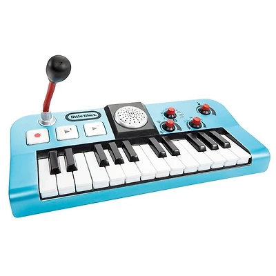 Little Tikes My Real Jam Keyboard with Microphone and Keyboard Case, for Ages 3+