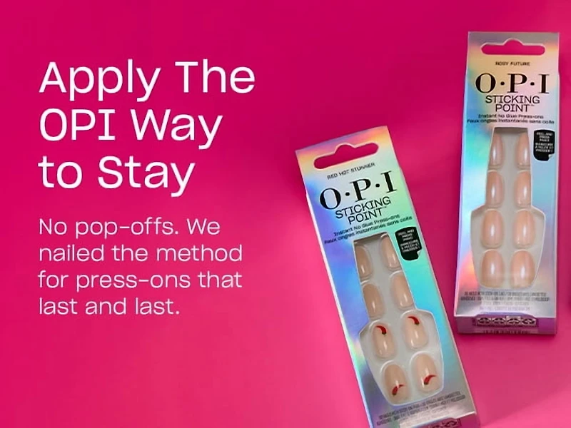 OPI Sticking Point Instant No Glue Press-On False Nails