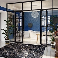 Tapis ECARPET Collection Black Marble