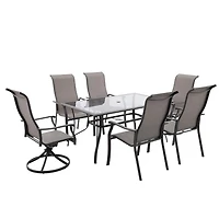 Mainstays Charleston 7 Piece Dining Set