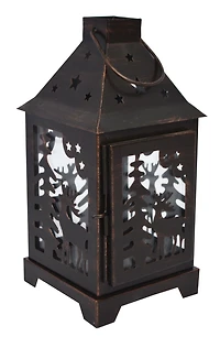 Holiday Time Medium Metal Lantern
