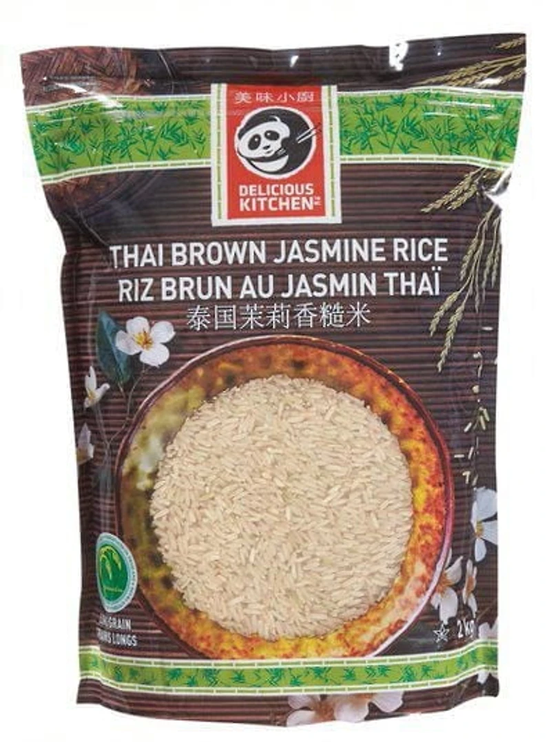 Delicious Kitchen Thai Brown Jasmine Rice, 2 kg