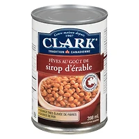 Clark Fèves au goût de sirop d'érable 398 ml