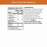 Nature's Path Organic Peanut Butter Granola, 325 g