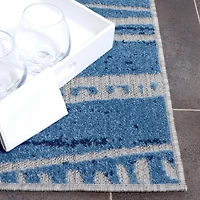 SAFAVIEH Cottage Neville Geometric Indoor/Outdoor Area Rug