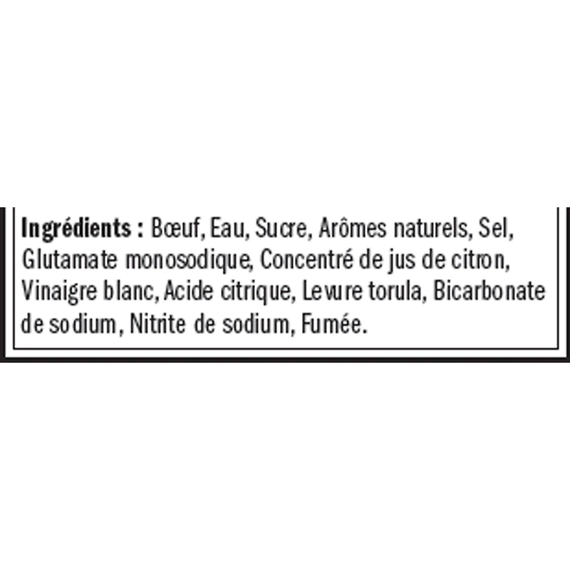 Jerky au Bœuf Jack Link’s Original saveur Enflammé 75 g.