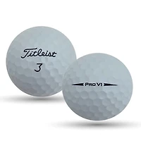 Mulligan - 48 Titleist Prov V1 2018 5A Recycled Used Golf Balls, White