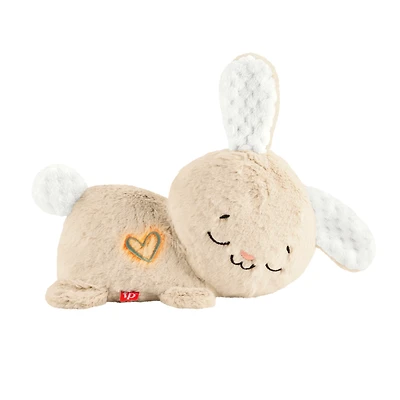 Fisher-Price Soothe & Settle Bunny Plush Baby Infant Toy & Sound Machine with Motion, Multicolor