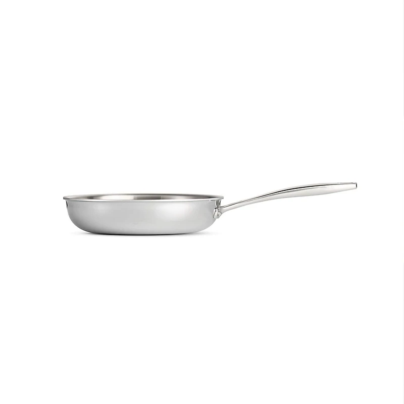Tramontina Fry Pan Stainless Steel Try-Ply Clad 8-in, 80116/004DS