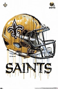NFL New Orleans Saints - Casque anti-goutte 20