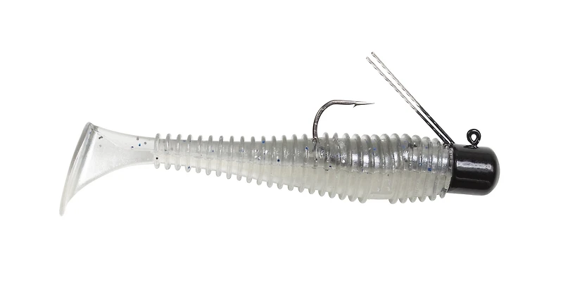 Lunkerhunt - Finesse Swimbait - Pre-Rigged - Smokin Shad - 3" & 1/4 oz