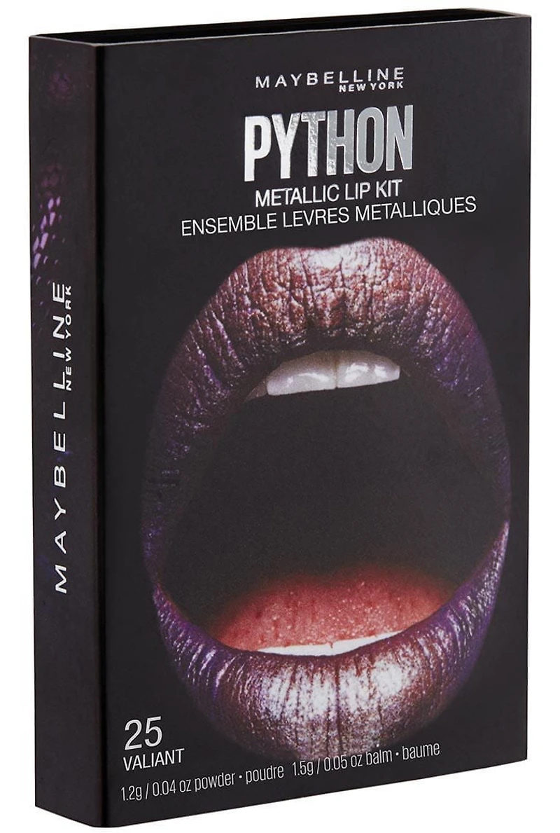 Maybelline New York Lip Studio® Python Ensemble, Lèvres Métalliques, 0.09 Oz.