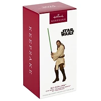 Hallmark Keepsake Christmas Ornament (Star Wars: The Phantom Menace 25th Anniversary Qui-Gon Jinn)