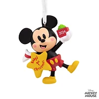 Hallmark Christmas Ornament (Disney Mickey Mouse Baby's First Christmas 2024)