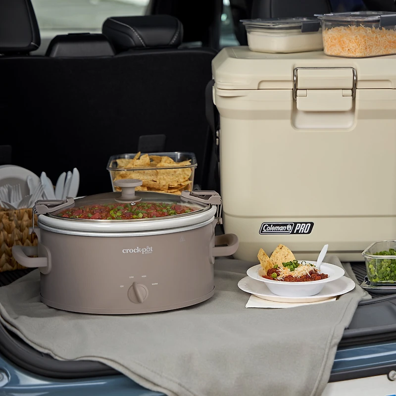 Mijoteuse manuelle série Design Crock-Pot de 6 L (6 pintes), brun alpaga