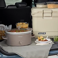 Mijoteuse manuelle série Design Crock-Pot de 6 L (6 pintes), brun alpaga