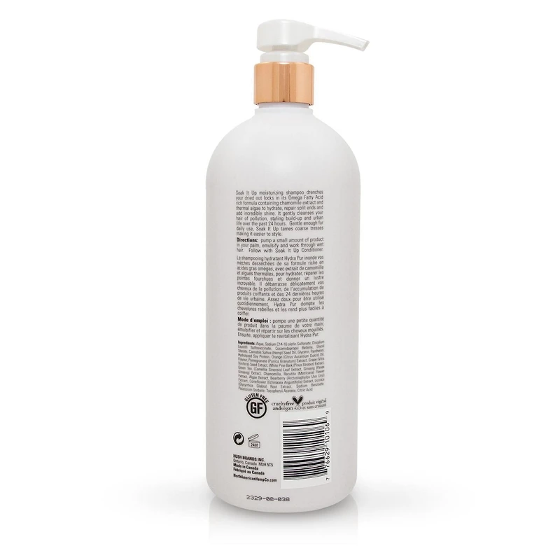 North American Hemp Co. All Natural Moisturizing 1L Hair Care 2pc Set
