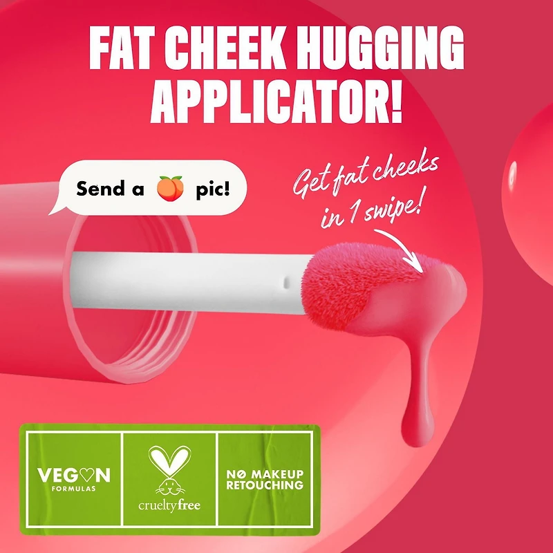 NYX Professional Makeup Fard à joues liquide Fat Cheeks Avec huiles et peptides