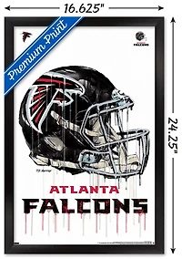 NFL Atlanta Falcons - Drip Helmet 20 Wall Poster