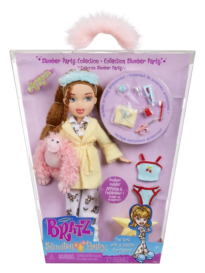 Poupée-mannequin Bratz Slumber PartyMC MeyganMC