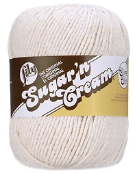 Lily Sugar'n Cream® Super Size Yarn, Cotton #4 Medium, 4oz/113g