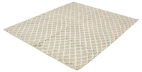 ECARPETGALLERY 8'4" x 9'10" Carved Cambridge Hand Made Area Rug for Living Room, Dining Room and Bedroom in Yellow