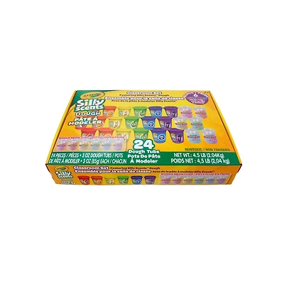 Crayola Silly Scents - 24 pack x 3 oz Teacher Pk + pâte néon en prime