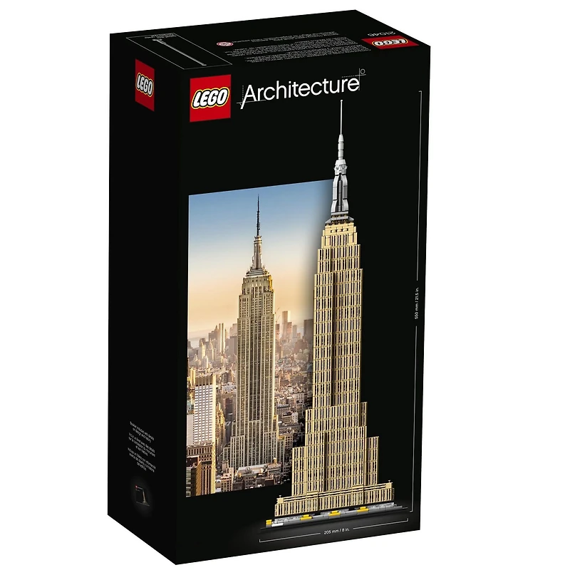 LEGO Architecture 21046 Empire State Toy Building Kit (1767 Piece)