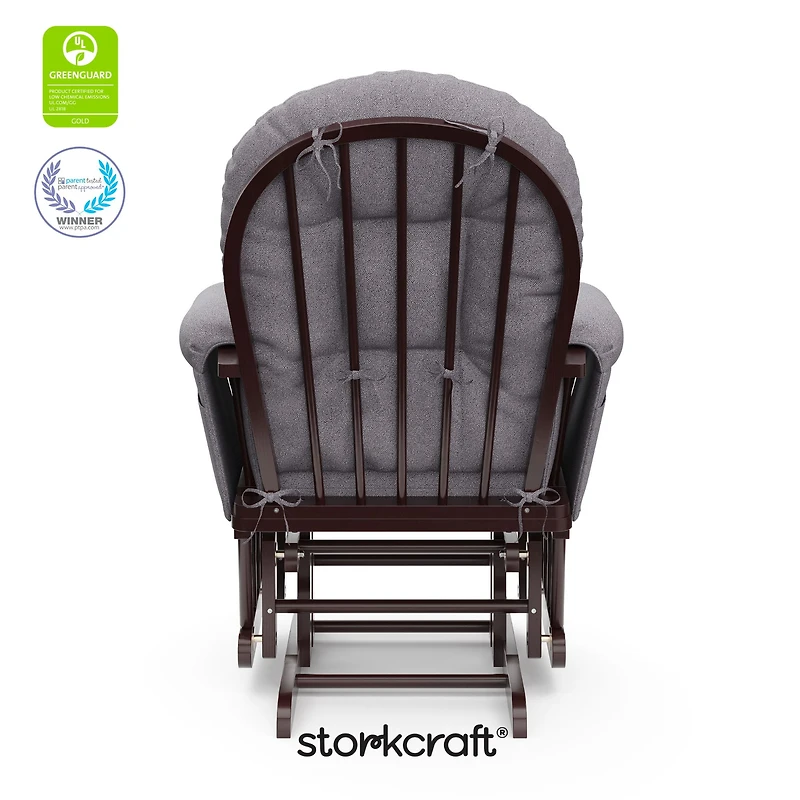 Storkcraft Hoop Glider and Ottoman