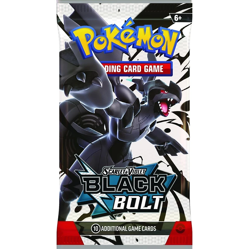 Pokemon TCG:  Scarlet & Violet—Black Bolt Booster Bundle (Quantité limitée à 2 par commande et limite de 1 commande par foyer)