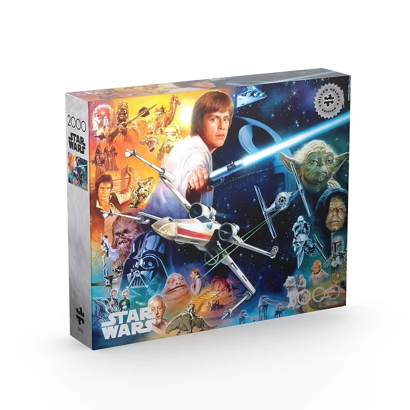 Buffalo Games - Star Wars - The Force is Strong with This One - 2000 Piece Jigsaw Puzzle
