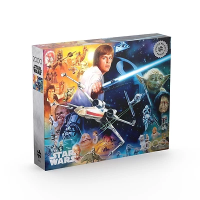 Buffalo Games - Star Wars - The Force is Strong with This One - 2000 Piece Jigsaw Puzzle