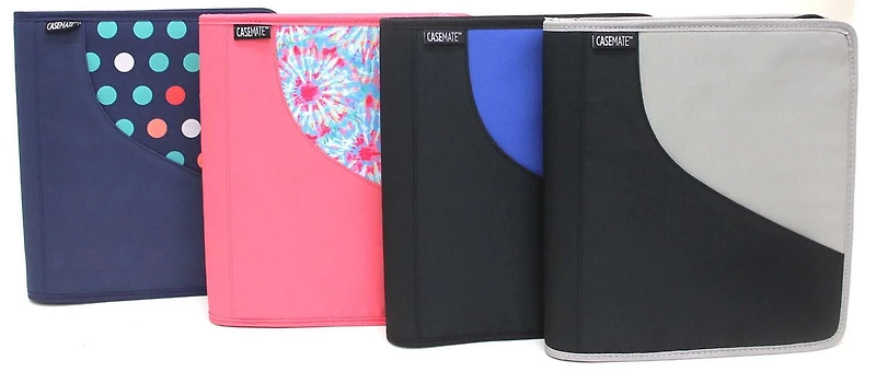 Casemate 1.5 "3 Ring Curve Pocket Zippered Binder