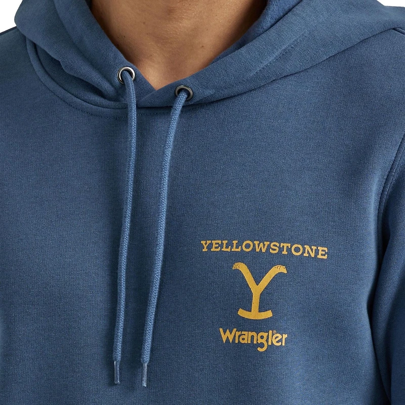Wrangler Men's Yellowstone Hooded Sweatshirt
