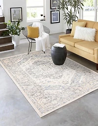 ECARPET Bijara Traditional Runner Rug for Living Room, Bedroom, Dining Entrance, Hallway and More.