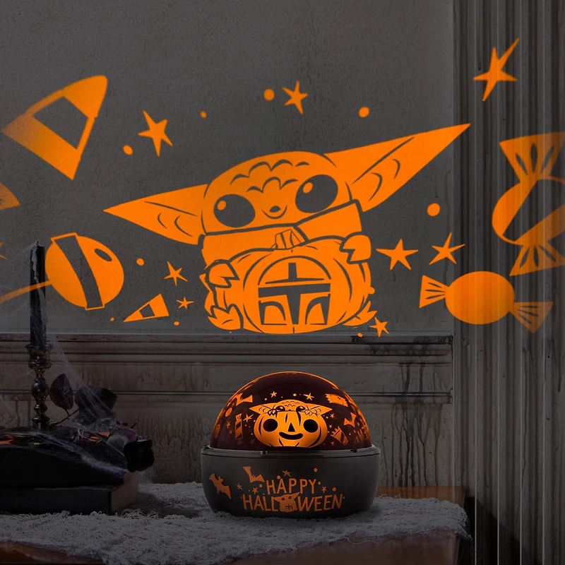 Halloween Lightshow Projection de Table ShadowLights The Mandalorian 2023 Star Wars (Orange)
