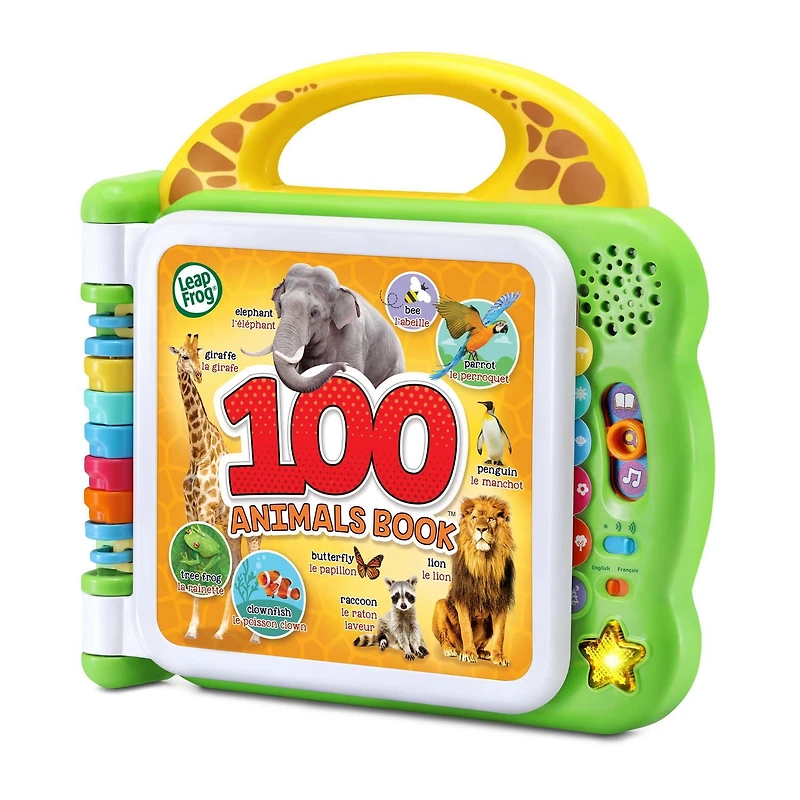 LeapFrog® 100 Animals Book™ / Imagier mes 100 animaux - Livre de mots interactif à emporter - Exclusive de Walmart - Bilingual Anglaise et Française 18 mois - 4 ans