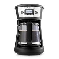 Cafetière programmable Mr. Coffee à 12 tasses, 739 ml Faites des mini infusions, préparez du café maintenant ou plus tard
