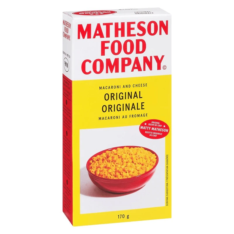 Matheson Macaroni au fromage Originale