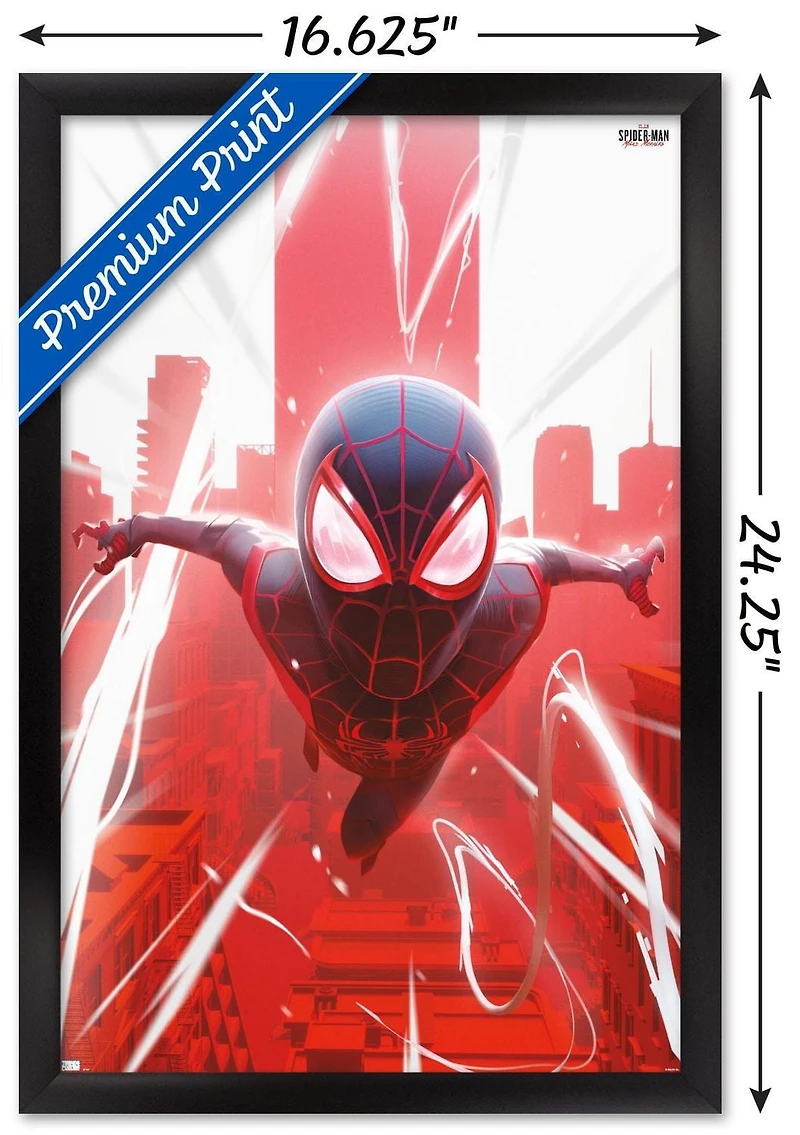 Marvel's Spider-Man: Miles Morales - Falling Wall Poster