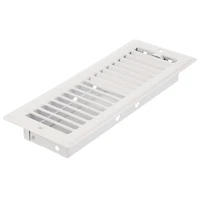 Imperial 3 po x 10 po Registre de plafond en acier, blanc 3x10po WHT Lvrd Ceiling Reg