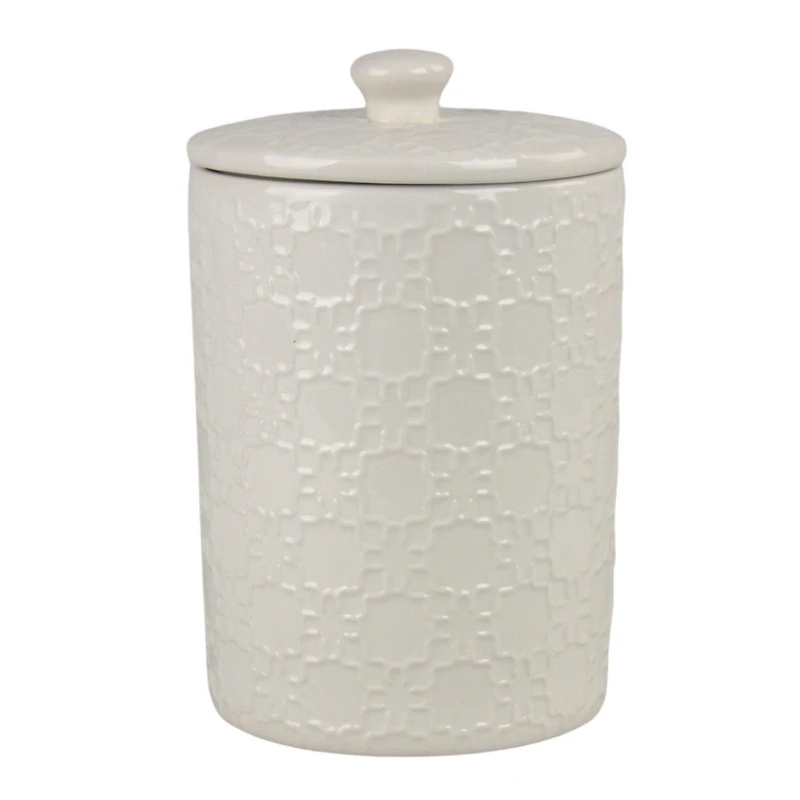 10 Strawberry Street Large White  Link Canister White