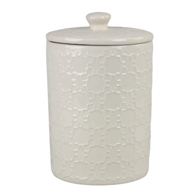 10 Strawberry Street Large White  Link Canister White