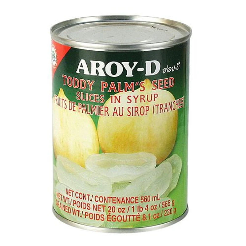 Fruits de Palmier au Sirop (Tranches) Fruits de Palmier au SIrop
