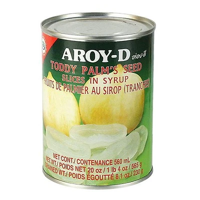 Fruits de Palmier au Sirop (Tranches) Fruits de Palmier au SIrop