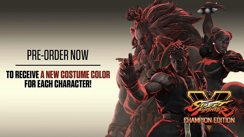 Street Fighter V Champion Edition (PS4), Playstation 4