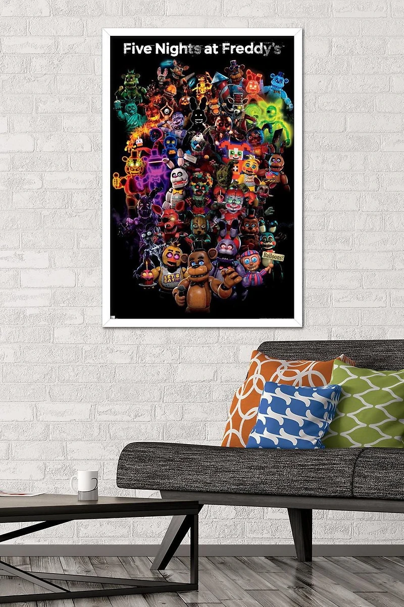 Five Nights at Freddy's: Special Delivery - Collage Wall Poster