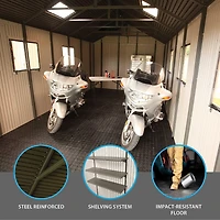 LIFETIME 11 Ft. X 21 Ft. Outdoor Storage Shed