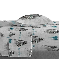 Le Mandalorien Ensemble de Draps 3-Pièces pour Lit 1 Place Pour L'Enfants, 100% Polyester