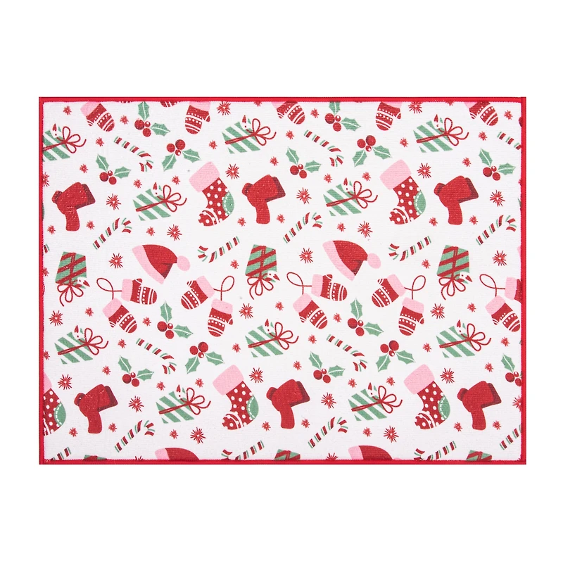 Tapis de Séchage pour Vaisselle Holiday Time